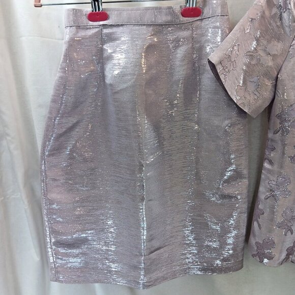 Vintage Royal Fashion USA Top And Skirt Womens Gala Dress Rare Est 1970-80s - Picture 4 of 15